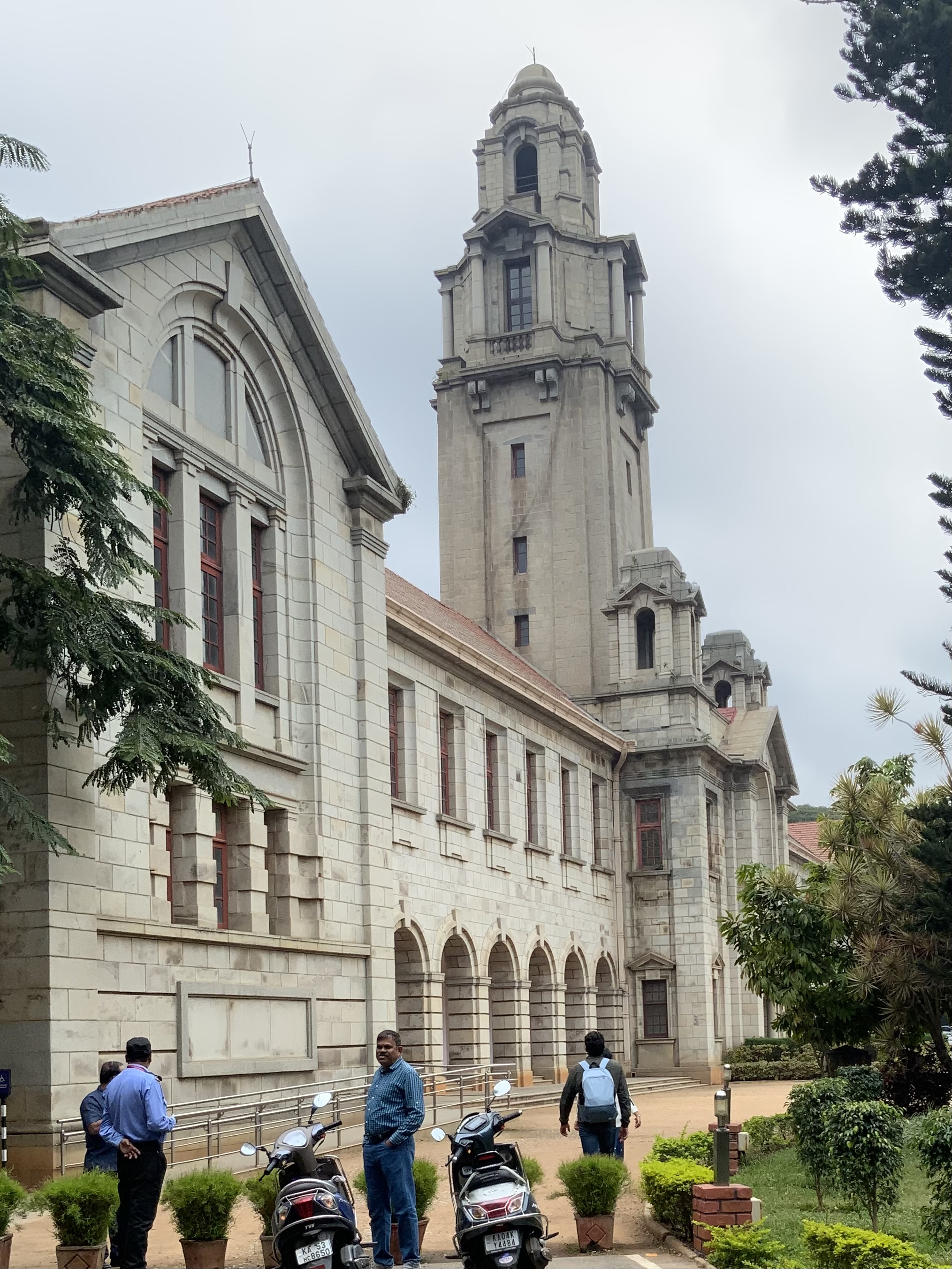 IISc iconic building side view