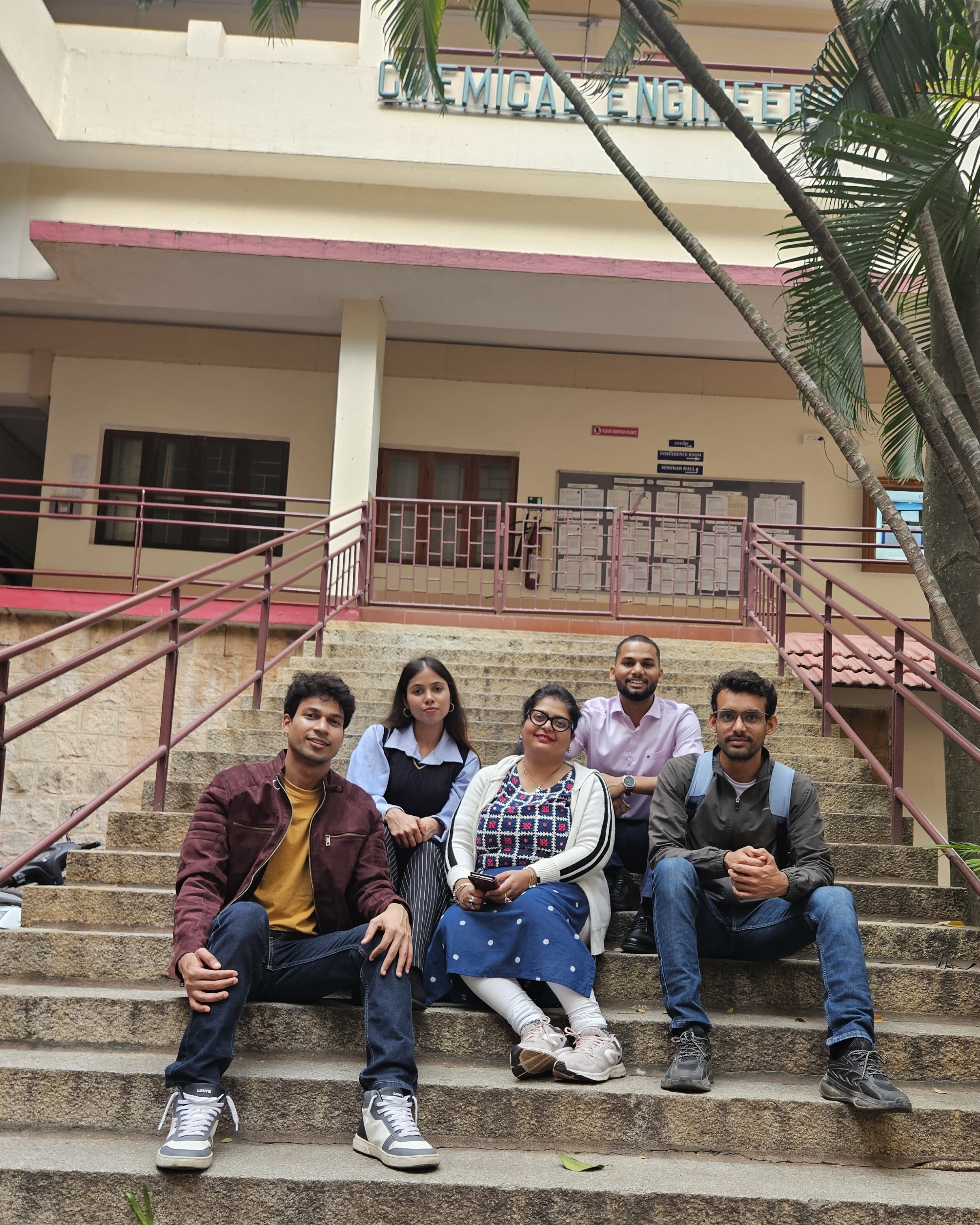 At IISc Chemical Engineering Department